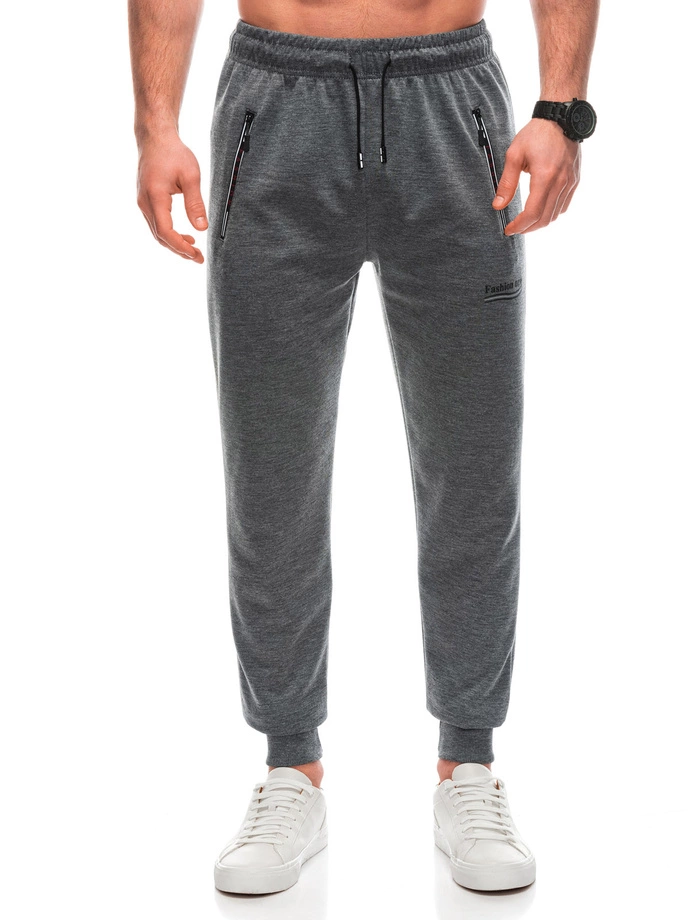 Pánské tepláky 1434P - šedé