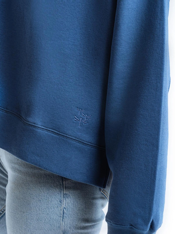 Dámská mikina s kapucí TLR044 - modrá