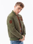 Pánská izolovaný bomber bunda - olivová V1 C357