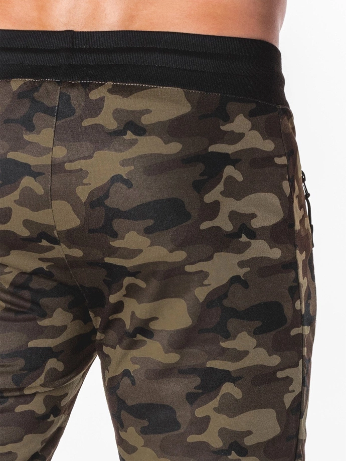 Pánské teplákové kalhoty 697P - light moro