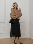 Dámská sukně GLR020 - černá