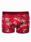 Pánské boxerky 282U - červené