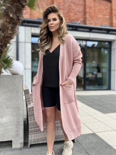 Dámský svetr ELR027 - korálový