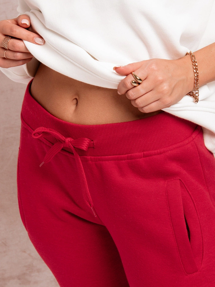 Dámské tepláky 001PLR - červené