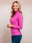 Dámský svetr s rolákem 021ELR - fuchsie