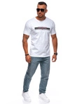 Pánské tričko s potiskem 1846S - bílé