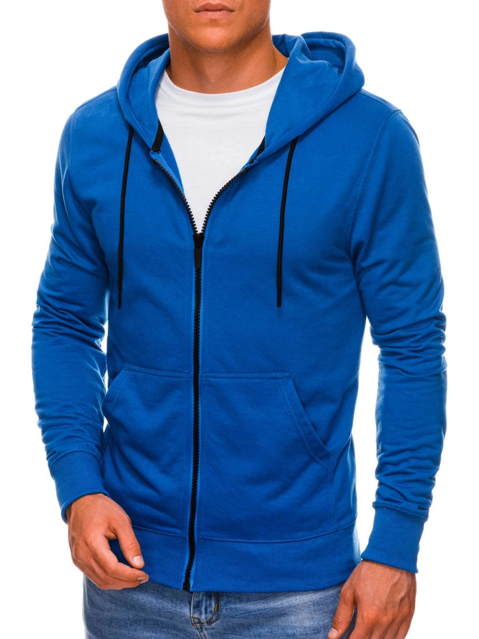 Pánská mikina s kapucí 1211B - modrá