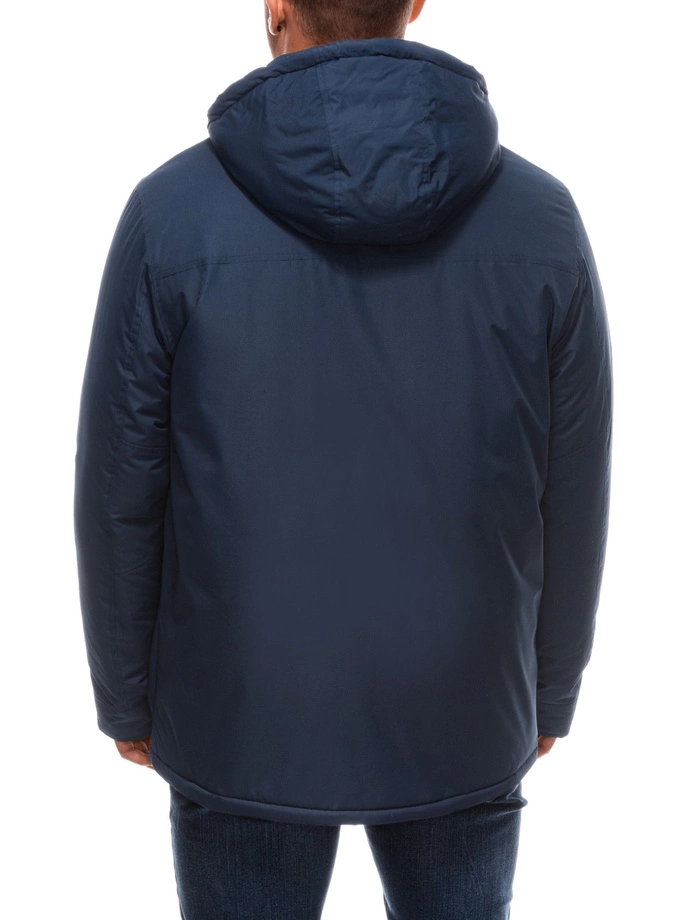 Pánská zimní bunda 530C - tmavě modrá