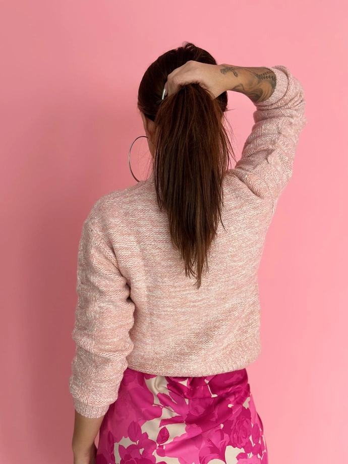 Dámský svetr 022ELR - béžová