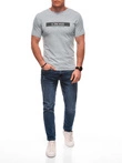 Pánské tričko s potiskem S2039 - šedé