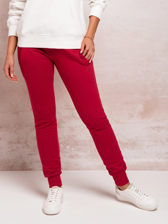 Dámské tepláky 001PLR - červené