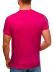 Pánské základní tričko 970S - tmavě růžové