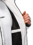 Pánská prošívaná zimní bunda - bílá V5 EM-JAHP-0101