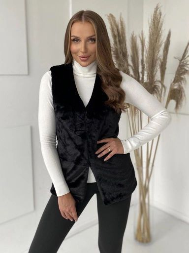 Dámská vesta VLR012 - černá