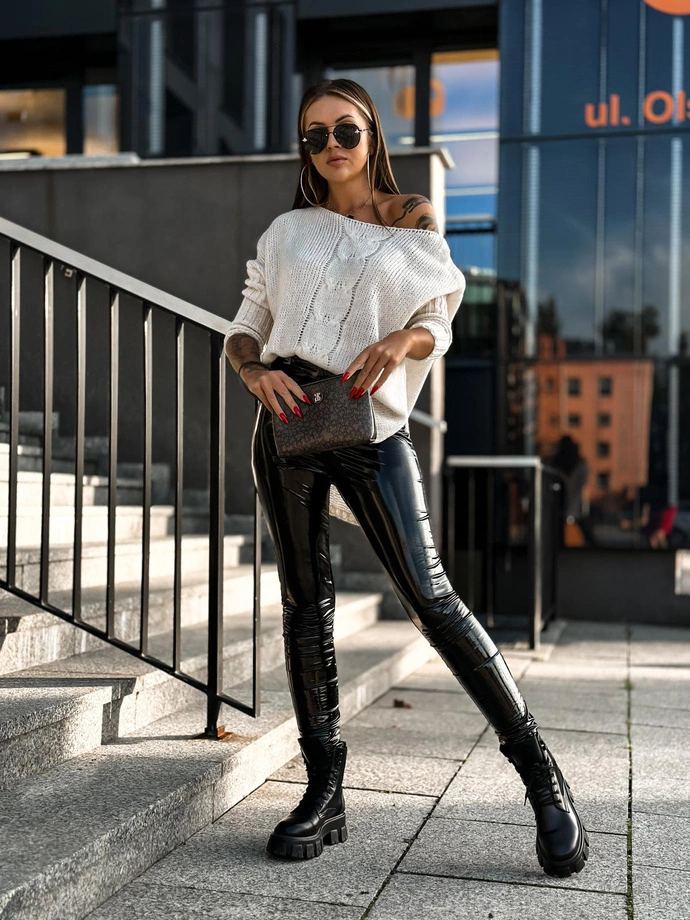 Dámský svetr 022ELR - béžová