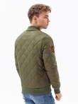 Pánská izolovaný bomber bunda - olivová V1 C357