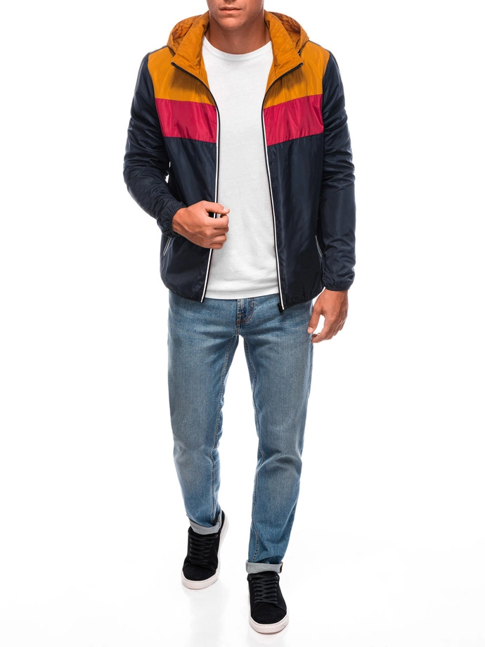 Pánská přechodná bunda 628C - hořčice