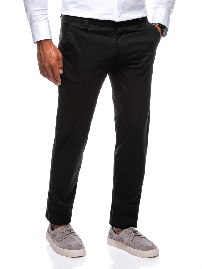 Pánské chino kalhoty 1478P - černá