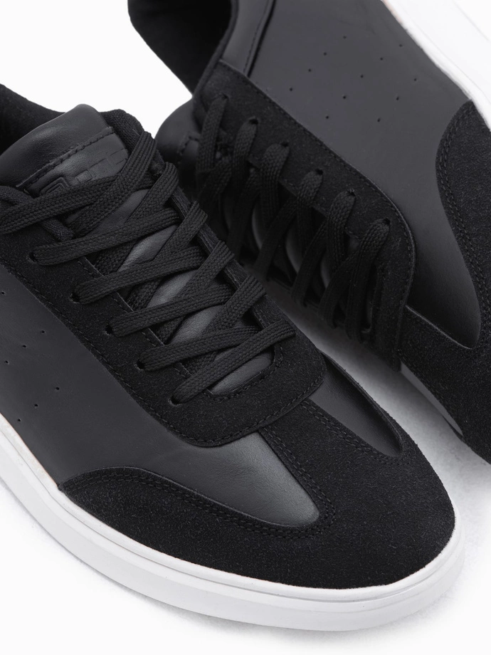 Ležérní pánské tenisky OLDSCHOOL boty - černá V2 OM-FOCS-0104