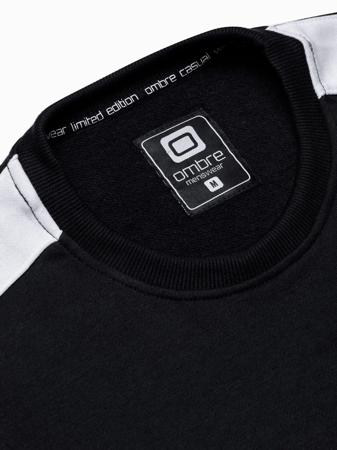 Pánská mikina s kapucí OM-SSNZ-22FW-010 - V4 černá