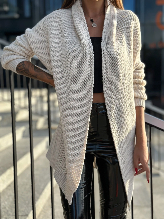 Dámský svetr 022ELR - béžová