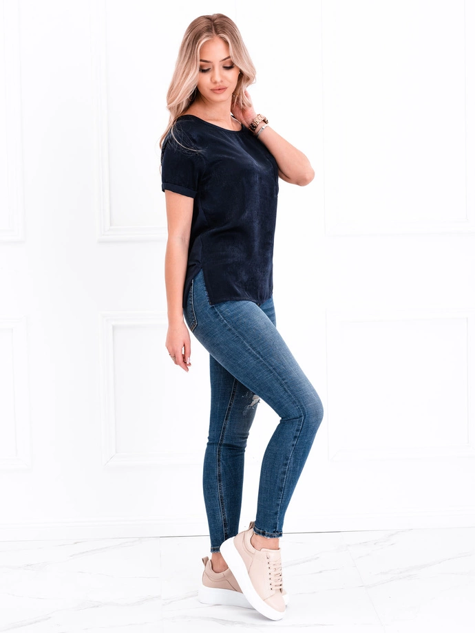 Dámská halenka 018LLR - tmavě modrá