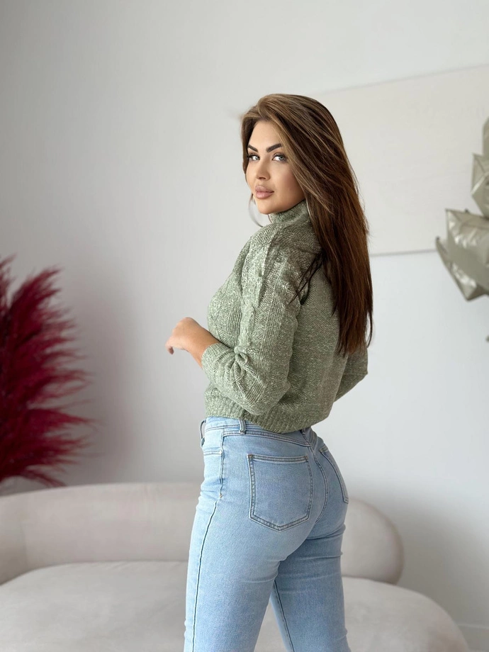 Dámský svetr 022ELR - béžová