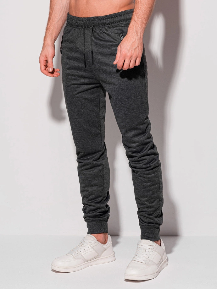 Pánské tepláky 1298P - grafitové