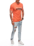 Pánské tričko s potiskem 1921S - oranžová