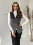 Dámská vesta VLR012 - antracitová
