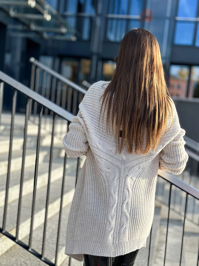 Dámský svetr 022ELR - béžová