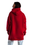 Dámská mikina s kapucí TLR043 - červená
