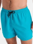 Pánské krátké plavecké šortky 526W - tyrkysové