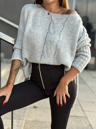 Dámský svetr 022ELR - béžová