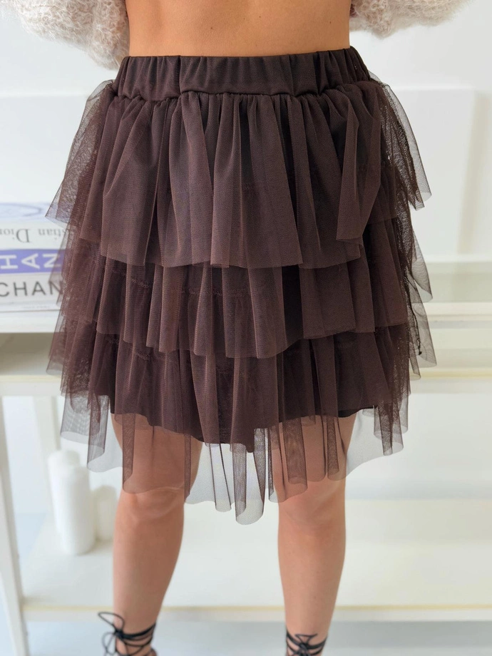 Dámská sukně GLR017 - hnědá