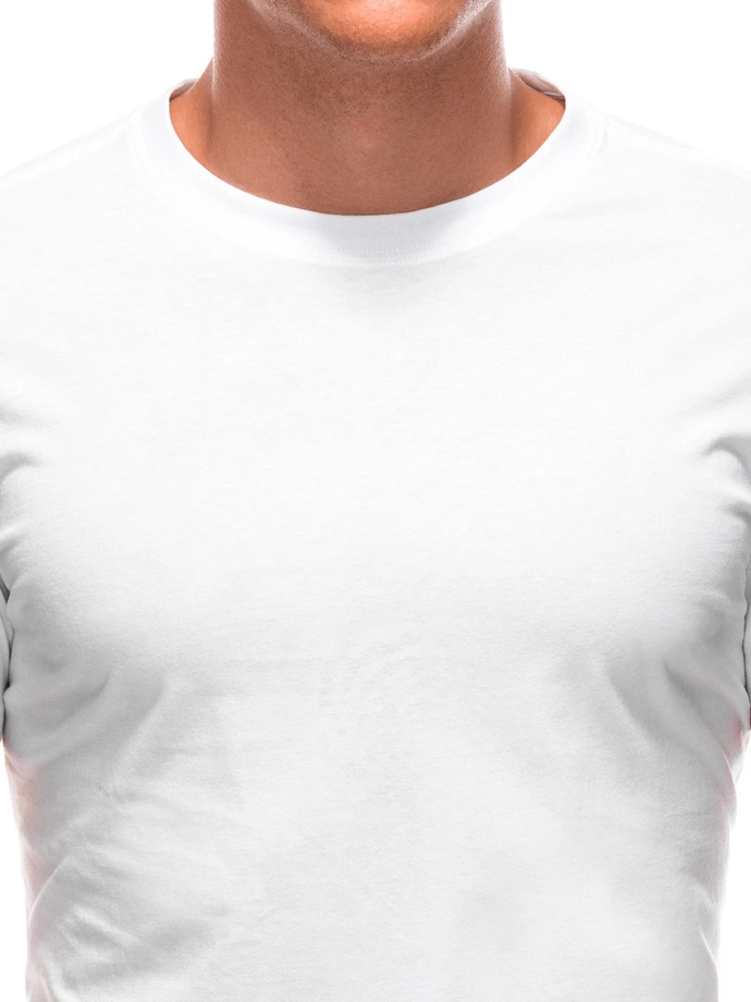 Pánské základní tričko EM-TSBS-0100 - bílé
