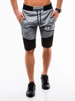 Pánské krátké teplákové šortky 187W - šedé