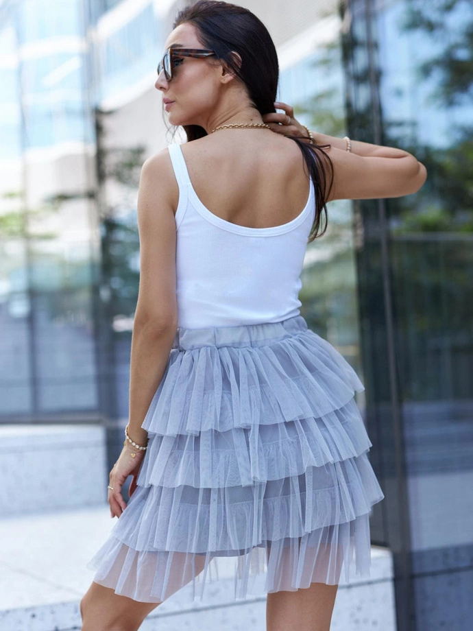 Dámská sukně GLR017 - šedá