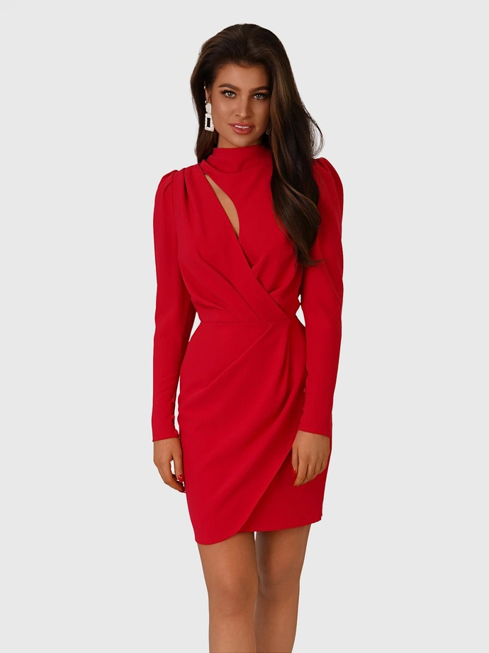 PATTY mini šaty DLR129 - červené