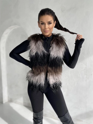 Dámská vesta VLR010 - grafitová