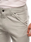 Pánské krátké chino šortky 504W - béžové