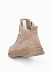 Pánské zimní boty pohorky - béžová T380