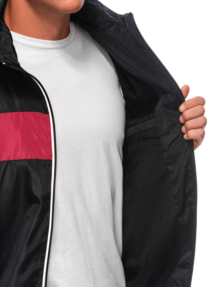 Pánská přechodná bunda 628C - černá