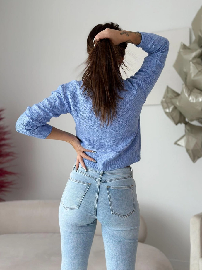 Dámský svetr 022ELR - béžová