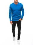 Pánská mikina bez kapuce EM-SSNZ-22FW-019 V1 - tmavě modrá