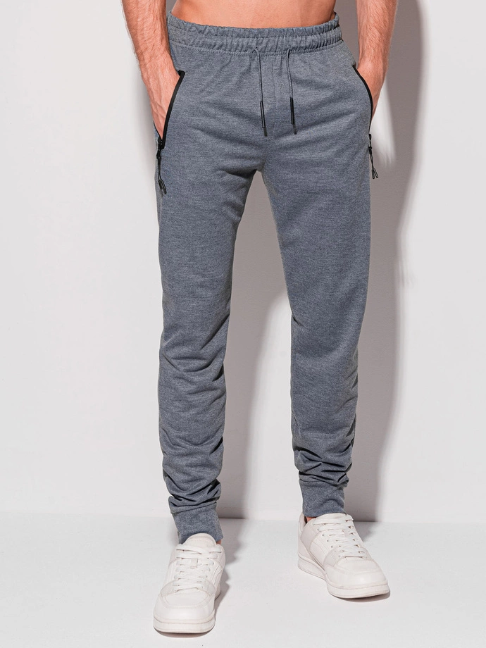 Pánské tepláky 1298P - šedé