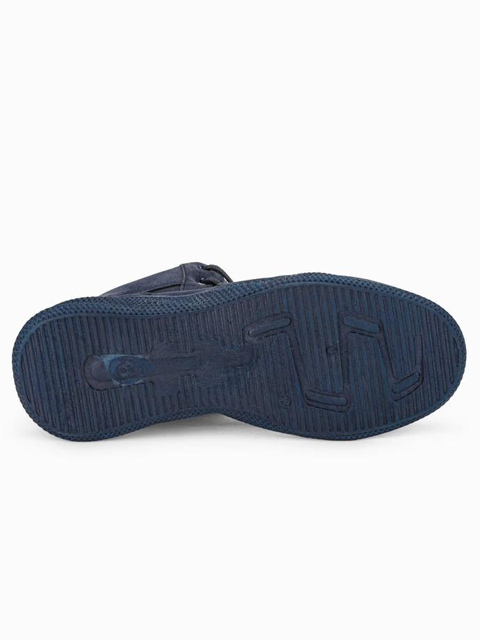 Pánské vysoké tenisky - tmavě modré V5 T380