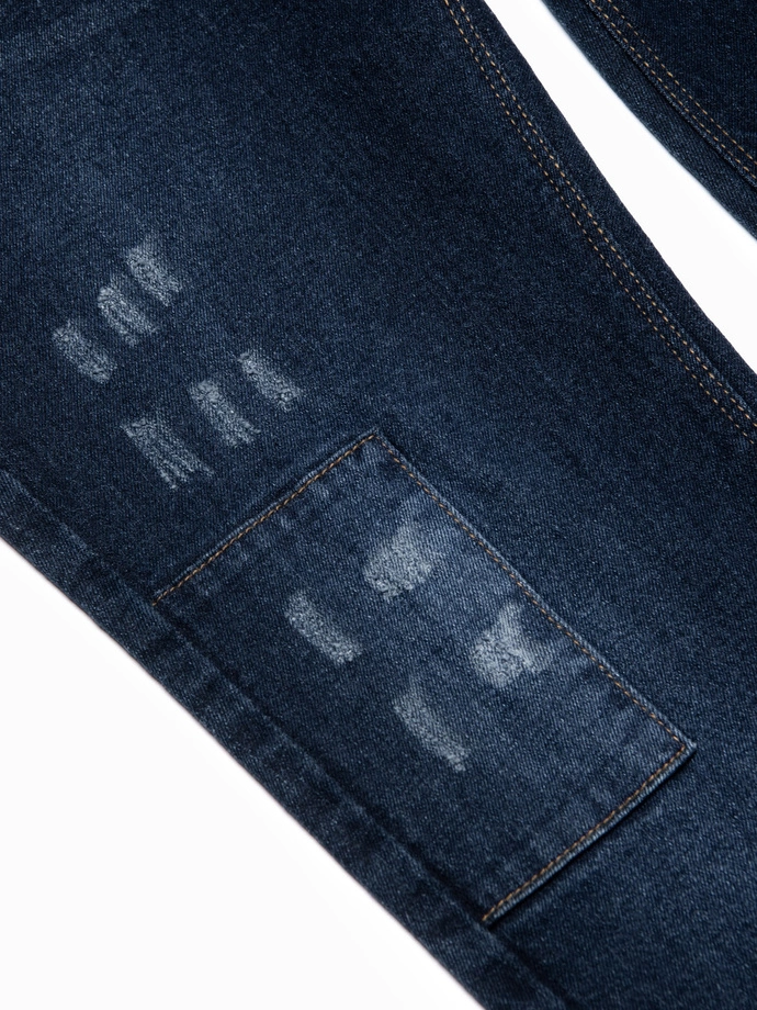 Pánské džínové kalhoty jogger 907P - černé