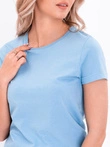 Dámské základní tričko 001SLR - modré