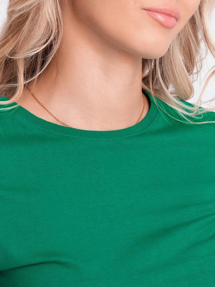 Dámské základní tričko 001SLR - zelené